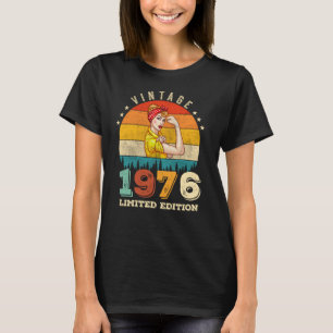 46 Jahre alt 1976 Vintag 46. Geburtstag Geschenke T-Shirt