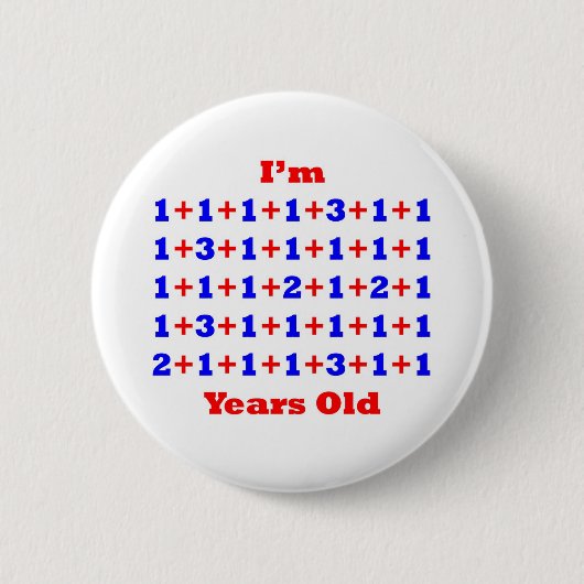 46 Jahre alt! Button (Vorderseite)