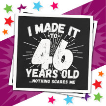 46 Jahre alt Sarcastic Meme Funny 46. Geburtstag