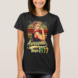 46 Jahre Phantastisch seit 1977 46. Geburtstag T-Shirt