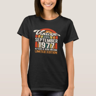 46 Jahre Phantastischer Vintager September 1977 46 T-Shirt