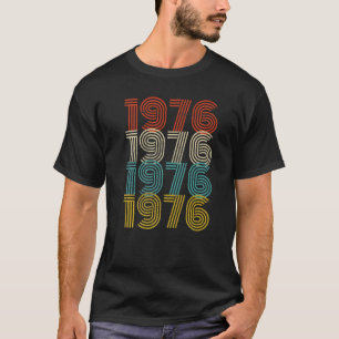 46 Jahre Vintag 1976 46. Geburtstag T-Shirt
