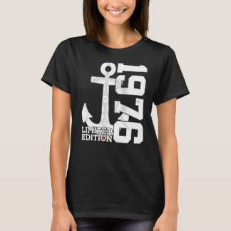 46-Jahres-Kapazität 1976 Sailor 46. Geburtstag T-Shirt
