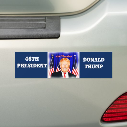 46. Präsident Donald Trump _ Autoaufkleber (Auf Auto)