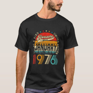 46. Tagesdekorationen Januar 1976 Männer Frauen 46 T-Shirt