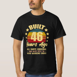 46 Years Ago All Parts Original 46th Birthday T-Shirt