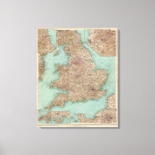 4748 Inghilterra, Galles Leinwanddruck