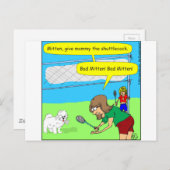 474 Schlechter Cartoon Postkarte (Vorne/Hinten)