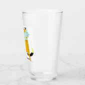 475ml. Pint-Glas mit Hund- und Katzen-Umarmung Glas (Links)