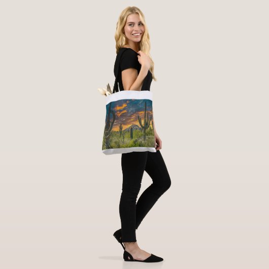 4792-2-Wüste Landschaft bei Sunset Tasche (Am Model)