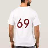 47+22= T-Shirt (Rückseite)