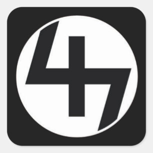 47 Aufkleber schwarz/schwarz