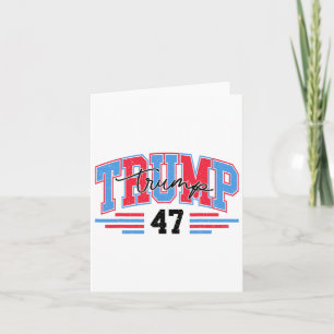 47 Donald Trump 2024: Amerikanische Fahne 2024 Wah Karte