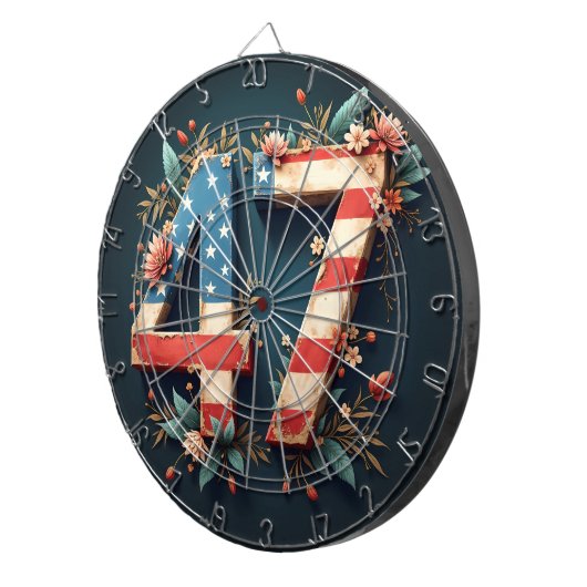 47 Donald Trump Dartscheibe (Vorderseite rechts)