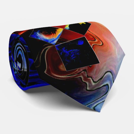 47. Euklid-Problem (kosmisch) Krawatte (Gerollt)