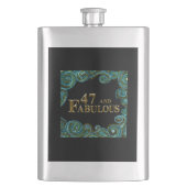 47. Geburtstag Flachmann (Vorderseite)