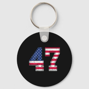 47 Geburtstags-Shirt Usa-Flagge Sportteam-Trikot C Schlüsselanhänger