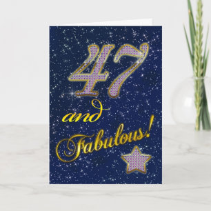 47. Geburtstagsfeier Einladung