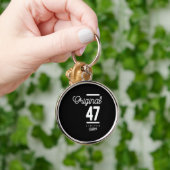 47 Jahre alt - 47. Geburtstag Funny Gift Schlüsselanhänger (Hand)