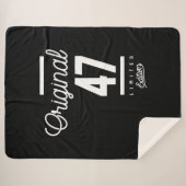 47 Jahre alt - 47. Geburtstag Funny Gift Sherpadecke (Vorderseite (Horizontal))