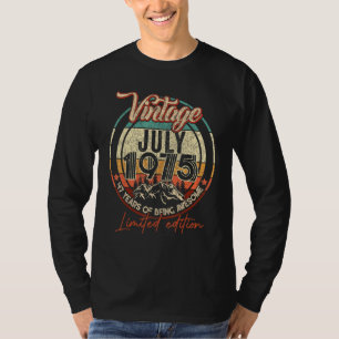 47 Jahre Phantastisch im Vintagen Juli 1975 T-Shirt