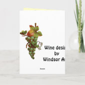 47. Jahrestagswünsche, customiseable Karte (Rückseite)