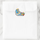 47_liffey2 runder aufkleber (Tasche)