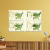 47 Mais 1890 Leinwanddruck (Insitu (Wohnzimmer))