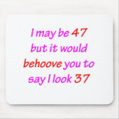 47 obliegen Sie Ihnen Mousepad (Vorne)