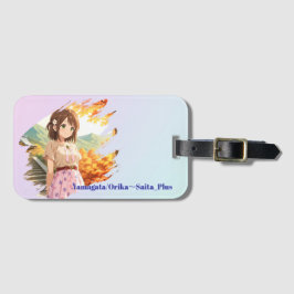 47_Plus 山形 織花 - Yamagata Orika Gepäckanhänger