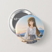 47_Plus 山梨 澄香 - Yamanashi Sumika Button (Vorne & Hinten)