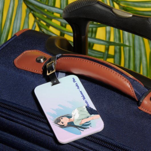 47_Plus 岩手 誠奈 - Iwate Makona Gepäckanhänger (Vorderseite Insitu 1)