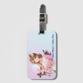 47_Plus 秋田 雅音 - Akita Mione Gepäckanhänger (Vorderseite Vertikal)