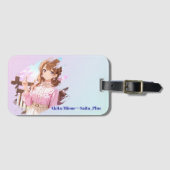 47_Plus 秋田 雅音 - Akita Mione Gepäckanhänger (Vorderseite (Horizontal))