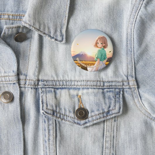 47_Plus 静岡 陽菜 - Shizuoka Hina Button (Beispiel)