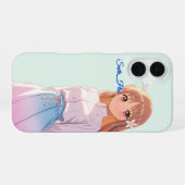 47_Plus – Anime Character Series iPhone 16 Hülle (Rückseite (Horizontal))