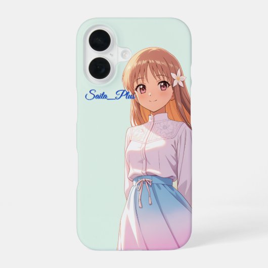 47_Plus – Anime Character Series iPhone 16 Hülle (Rückseite)