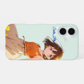 47_Plus – Anime Character Series iPhone 16 Hülle (Rückseite (Horizontal))
