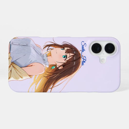 47_Plus – Anime Character Series iPhone 16 Hülle (Rückseite (Horizontal))