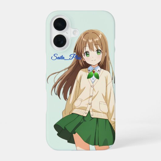 47_Plus – Anime Character Series iPhone 16 Hülle (Rückseite)