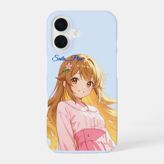 47_Plus – Anime Character Series iPhone 16 Hülle (Rückseite)