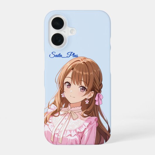 47_Plus – Anime Character Series iPhone 16 Hülle (Rückseite)