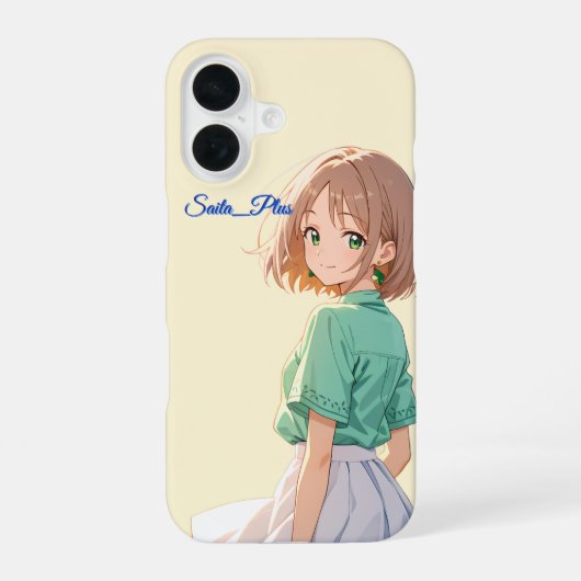 47_Plus – Anime Character Series iPhone 16 Hülle (Rückseite)
