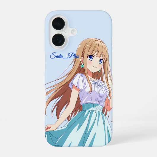 47_Plus – Anime Character Series iPhone 16 Hülle (Rückseite)