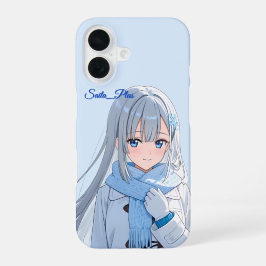 47_Plus – Anime Character Series iPhone 16 Hülle (Rückseite)