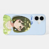47_Plus – Anime Character Series iPhone 16 Hülle (Rückseite (Horizontal))