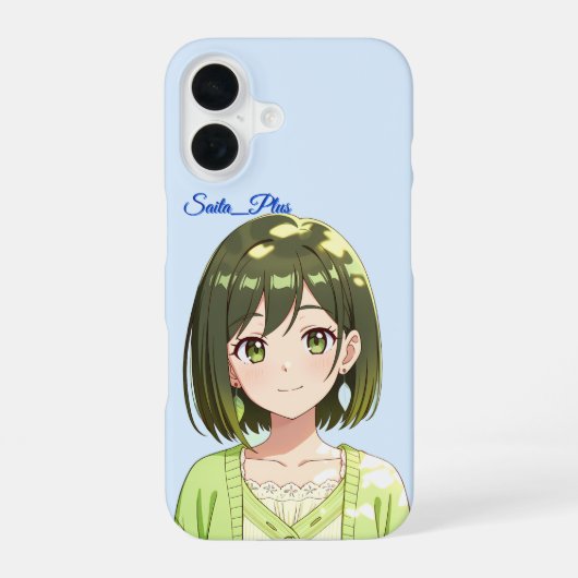 47_Plus – Anime Character Series iPhone 16 Hülle (Rückseite)