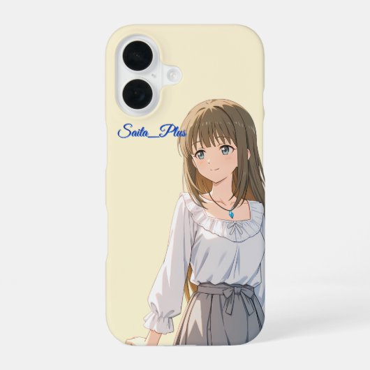 47_Plus – Anime Character Series iPhone 16 Hülle (Rückseite)