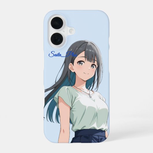 47_Plus – Anime Character Series iPhone 16 Hülle (Rückseite)