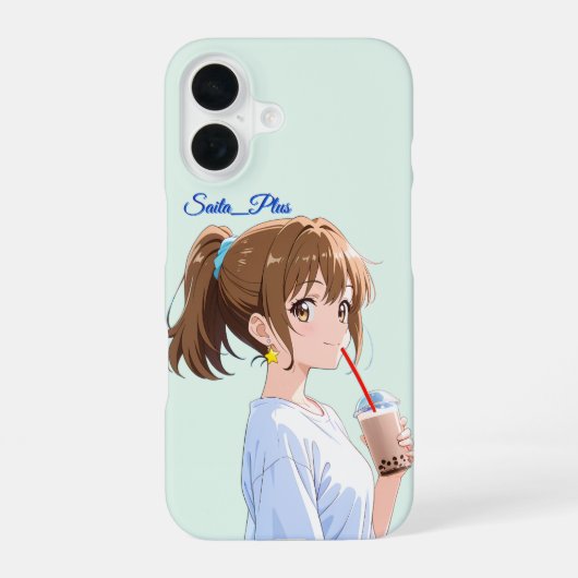 47_Plus – Anime Character Series iPhone 16 Hülle (Rückseite)